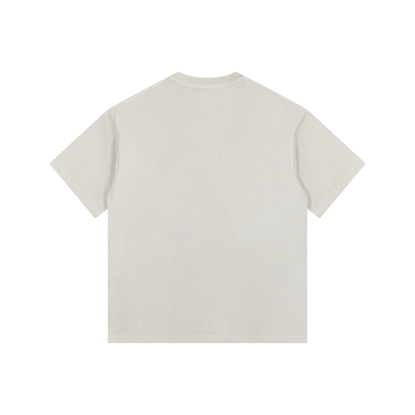 Check Ball Vintage Washed Oversized Cotton Tee