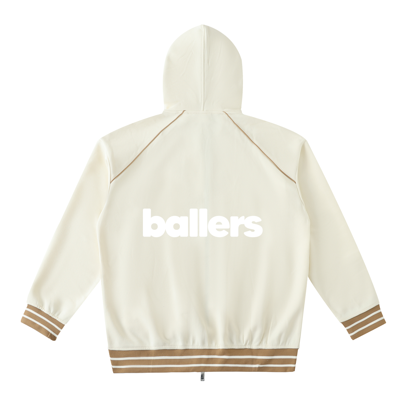 Ballers - Striped Zip Hoodie
