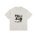 Check Ball Vintage Washed Oversized Cotton Tee