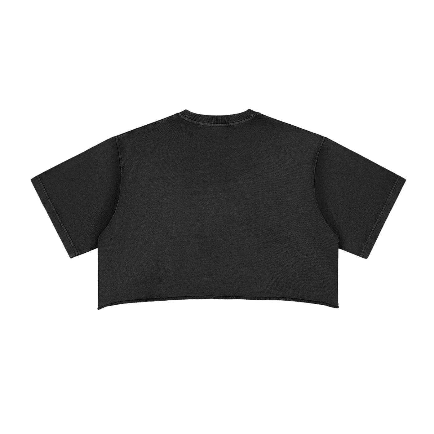 Sweat & Repeat - Washed Raw Edge Crop Top