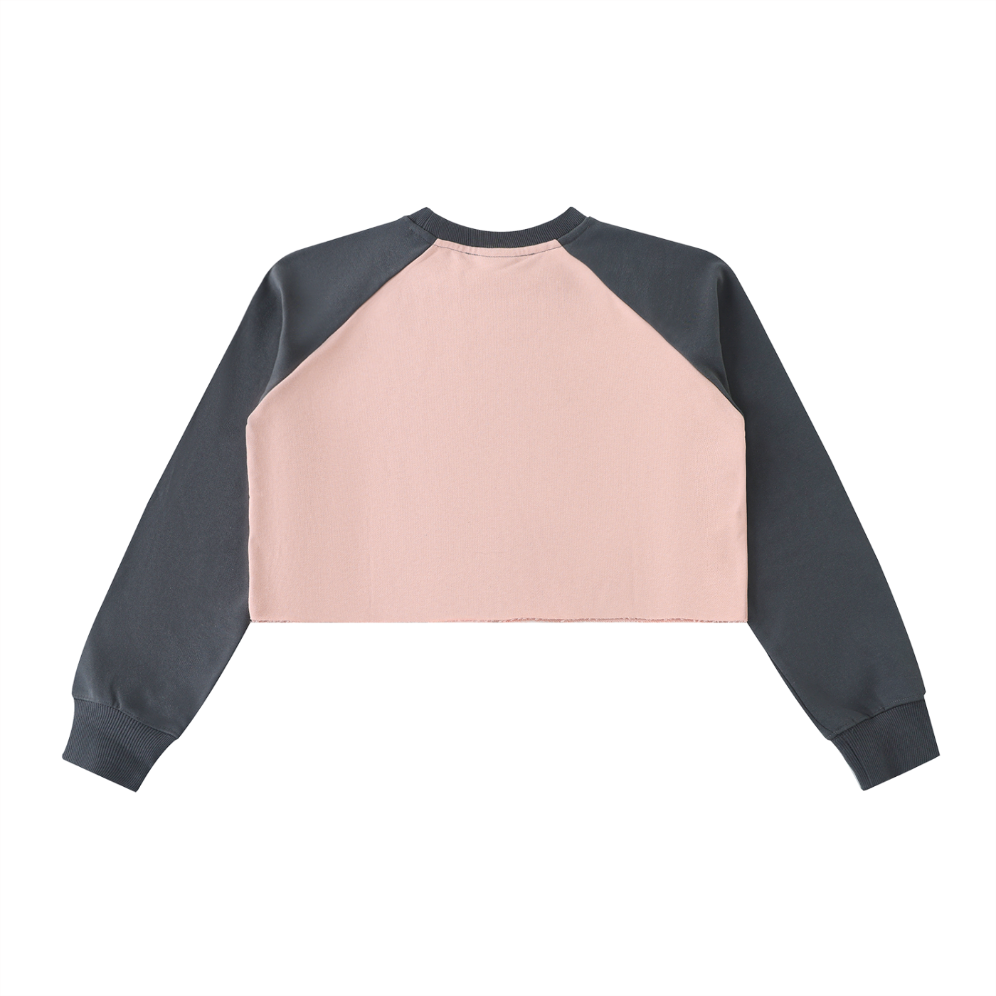 Sweat & Repeat - Raw-Hem Crop Sweatshirt
