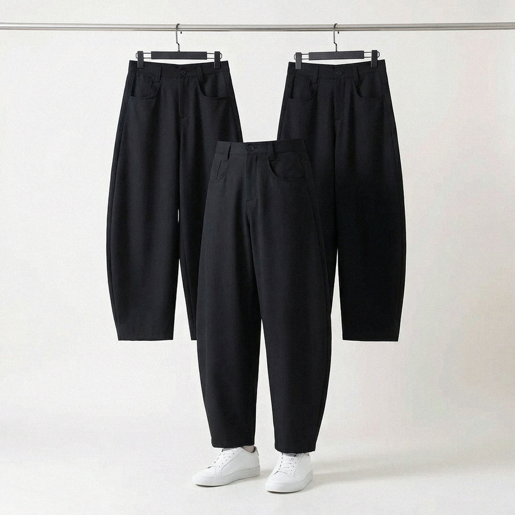 Barrel Pants - Black