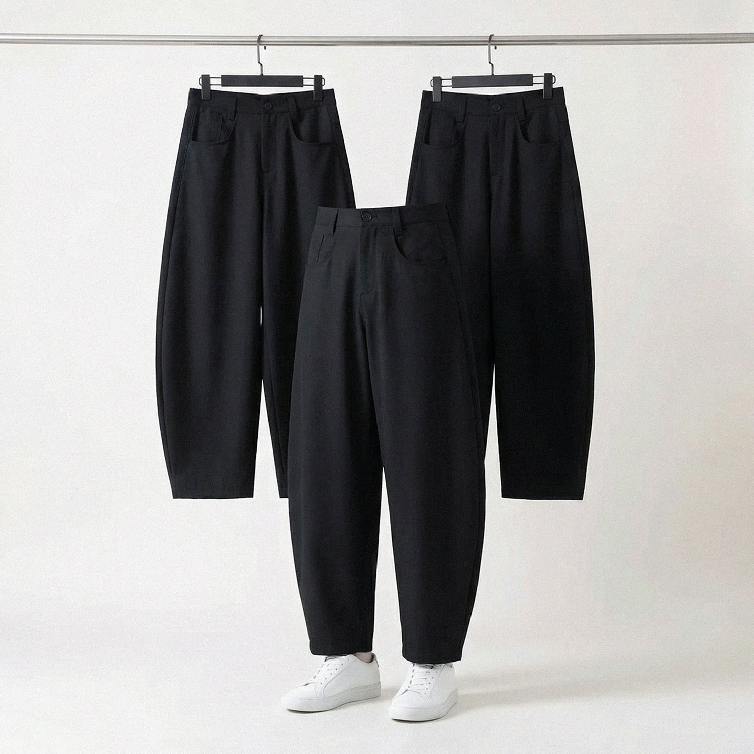Barrel Pants - Black