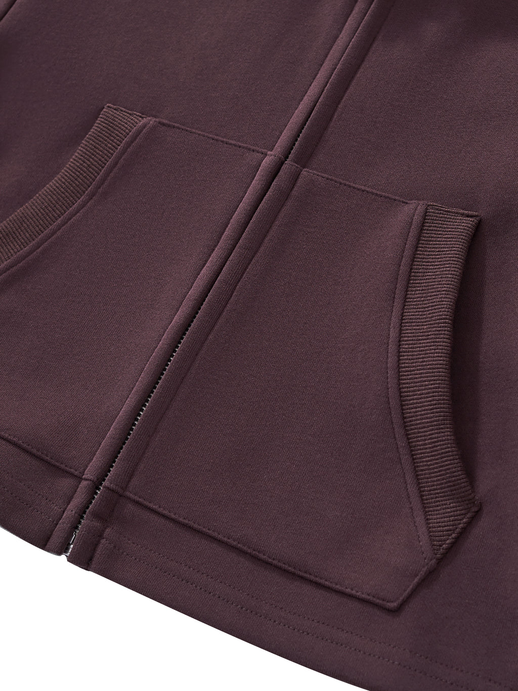 Womens - Cropped Zip Hoodie